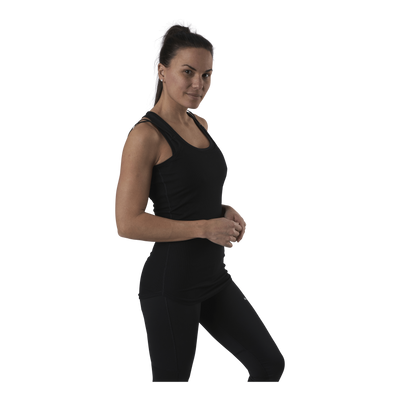 Studio Rib Tank Black