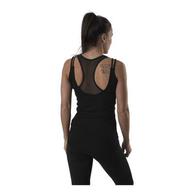 Studio Rib Tank Black