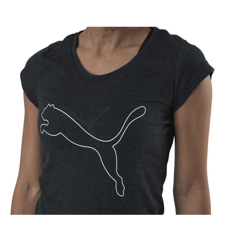 Performance Heather Cat Tee Grey