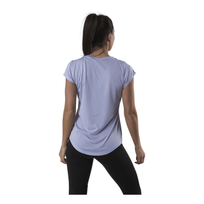 Performance Heather Cat Tee Purple