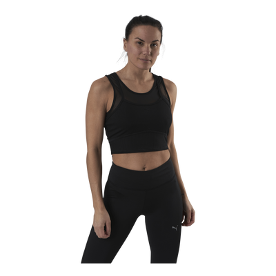 Studio Layered Crop Top Black