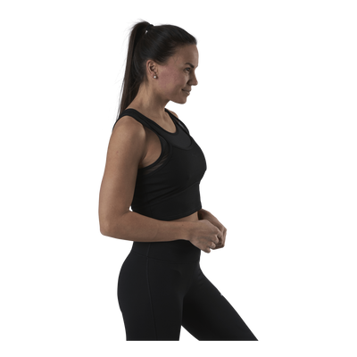 Studio Layered Crop Top Black