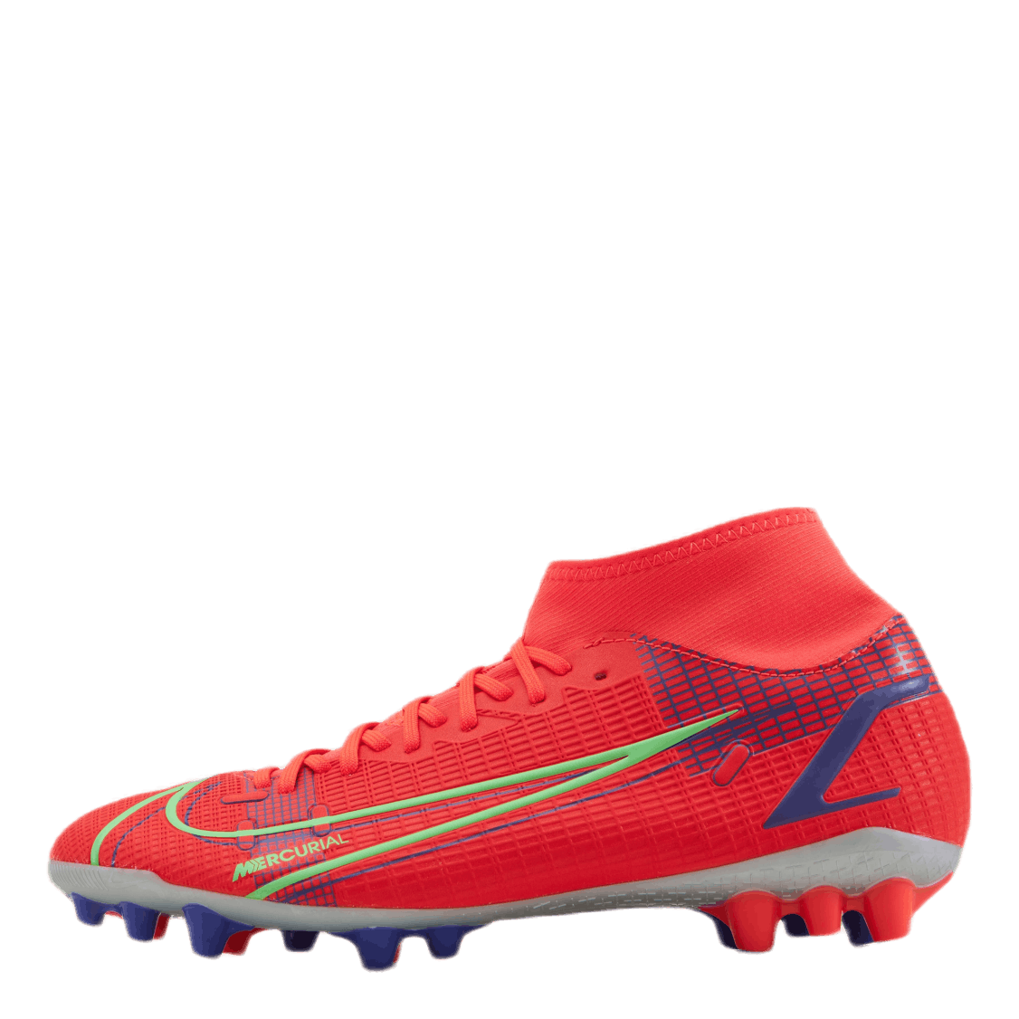 Mercurial Superfly 8 Academy AG Silver/Red