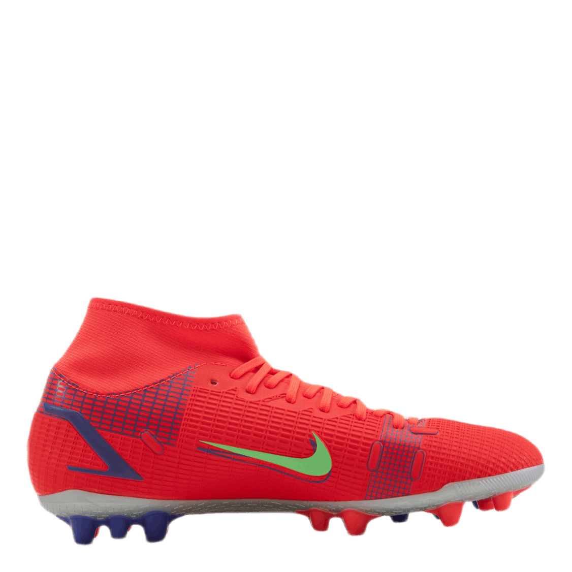 Mercurial Superfly 8 Academy AG Silver/Red