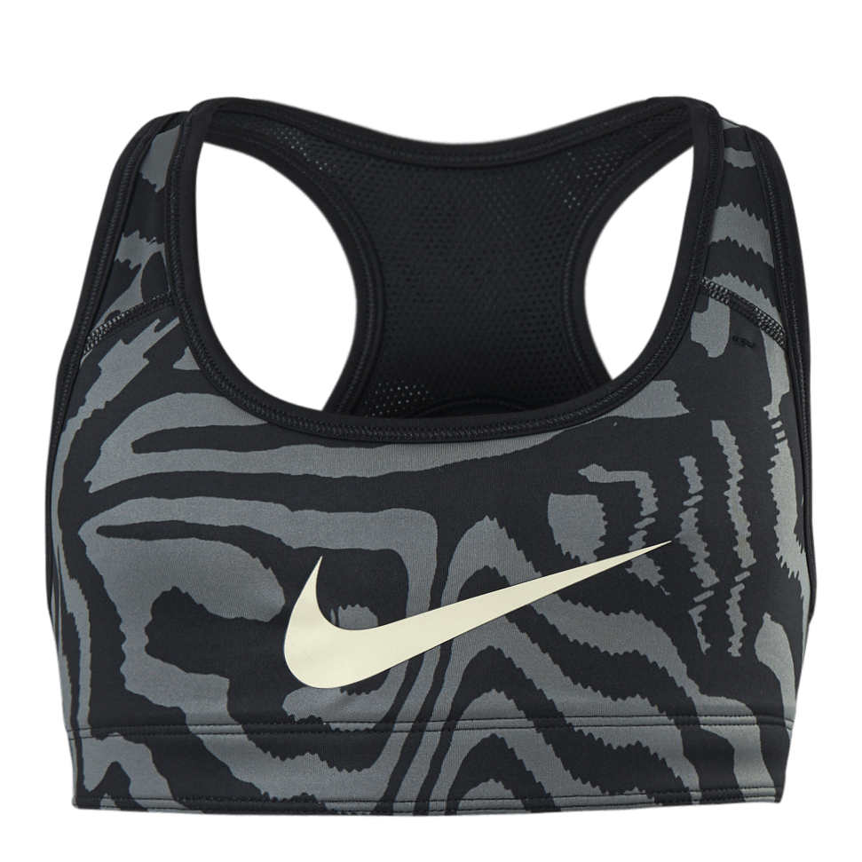 Junior Swoosh AOP Reversible Bra Black