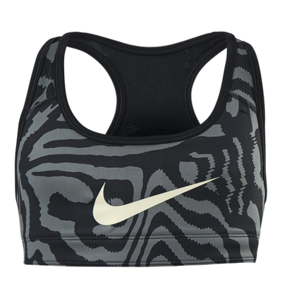 Junior Swoosh AOP Reversible Bra Black