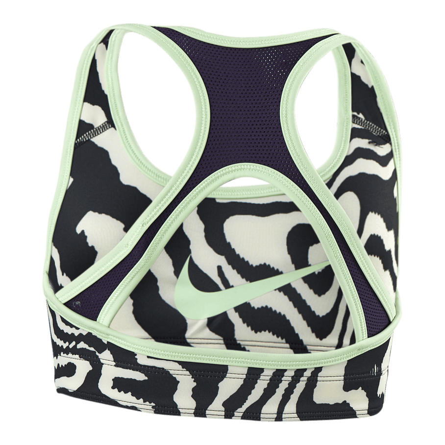 Junior Swoosh AOP Reversible Bra Green