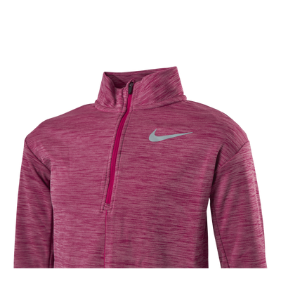 Half Zip Running Junior Purple