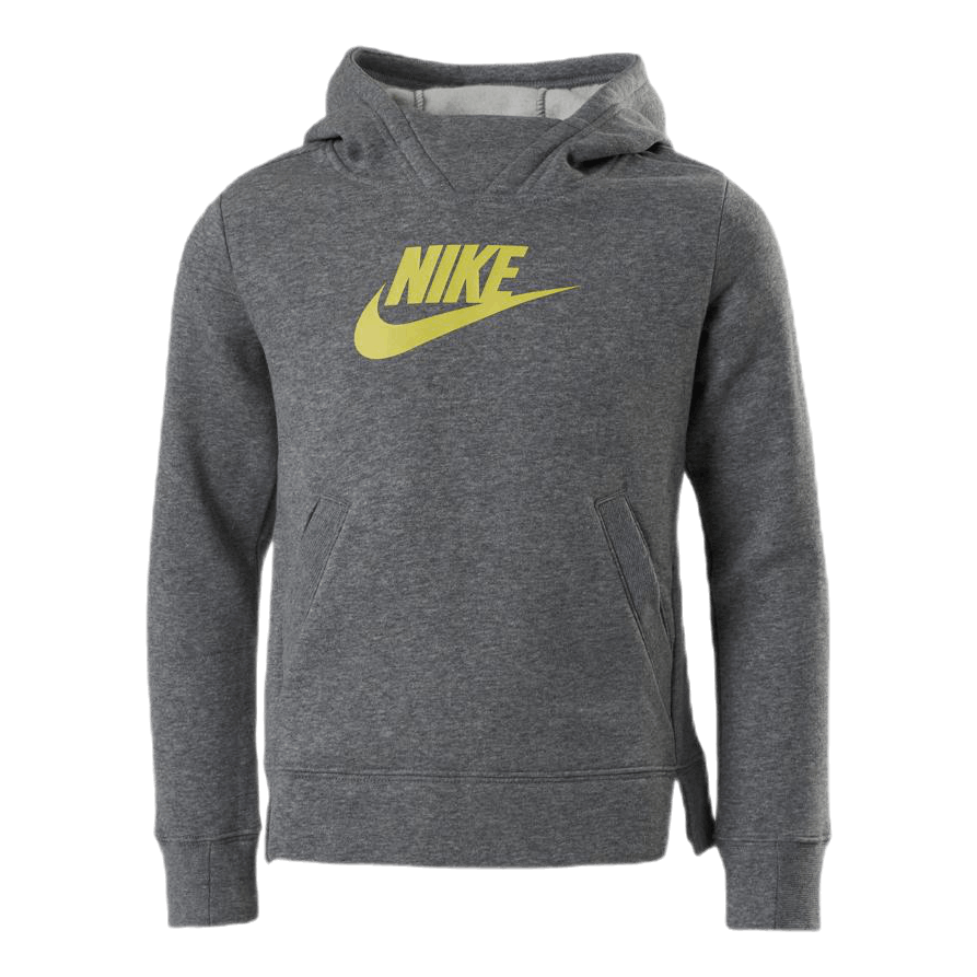 Girls Big Logo Pullover Grey/Yellow