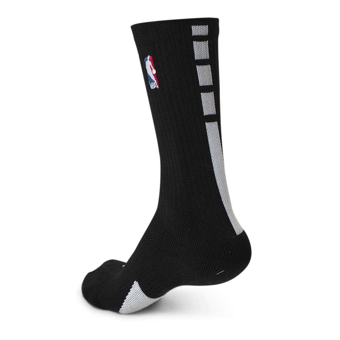 Elite NBA Crew Socks BLACK/WHITE