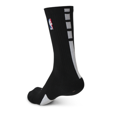 Elite NBA Crew Socks BLACK/WHITE