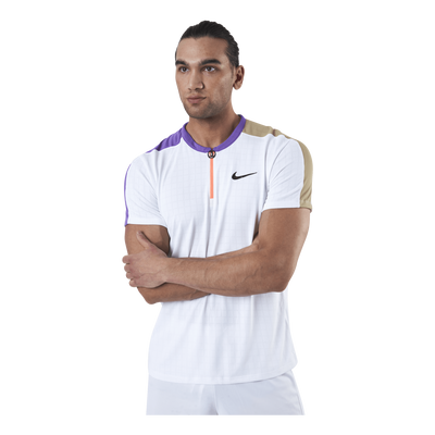 Court Breathe Slam Polo White/Beige