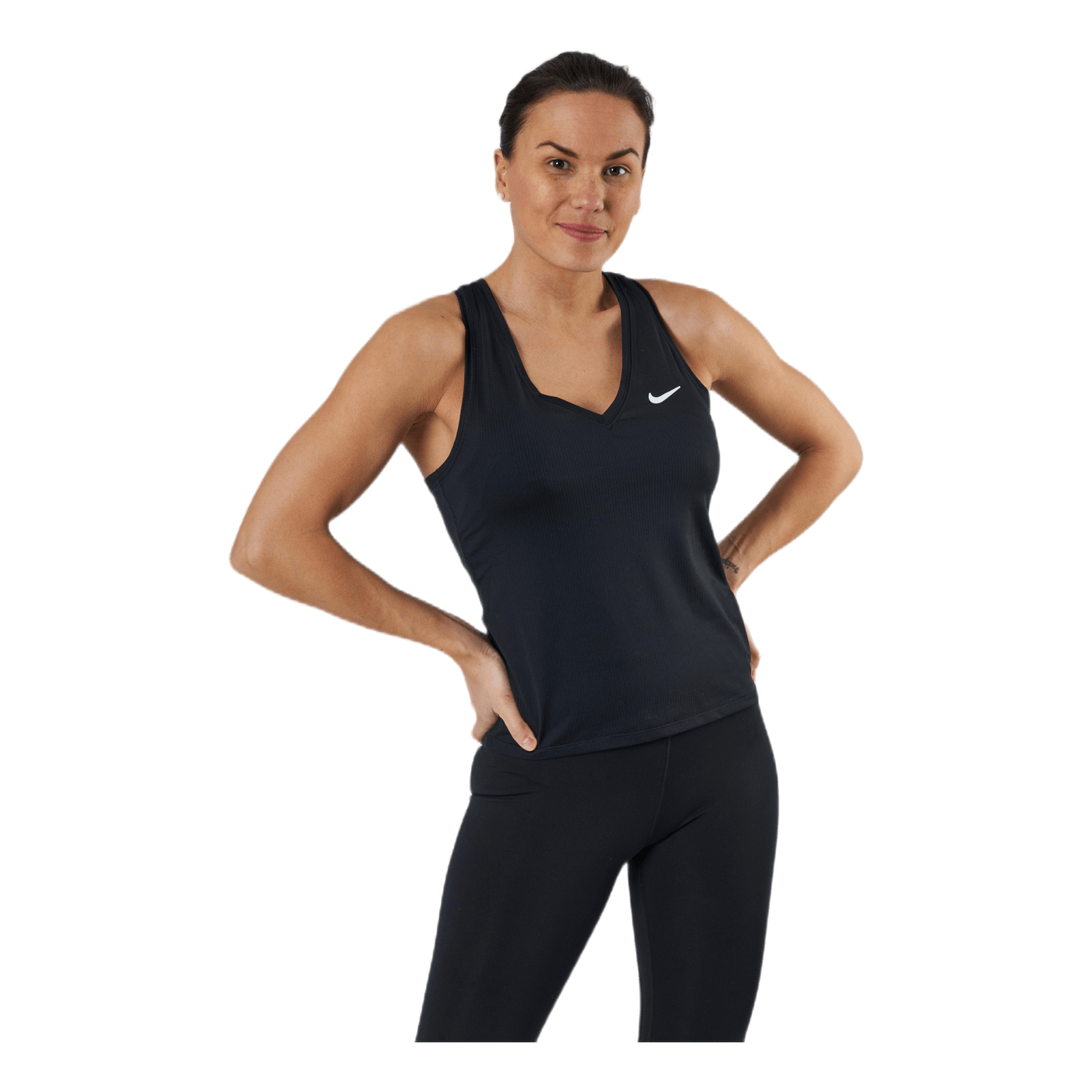 NikeCourt Victory Women's Tennis Tank BLACK/WHITE