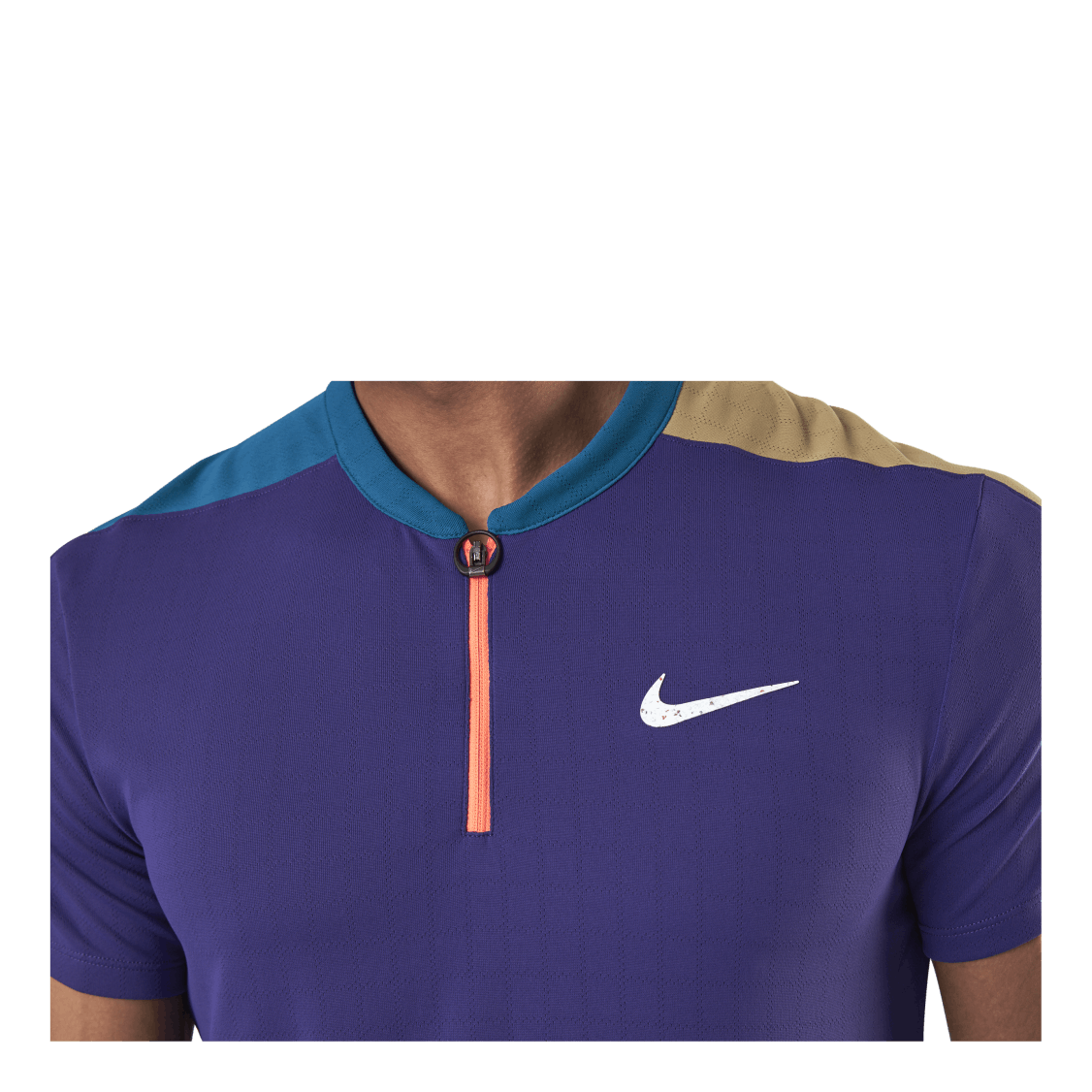 Court Breathe Slam Polo Purple/Green