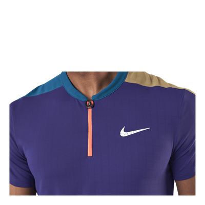 Court Breathe Slam Polo Purple/Green