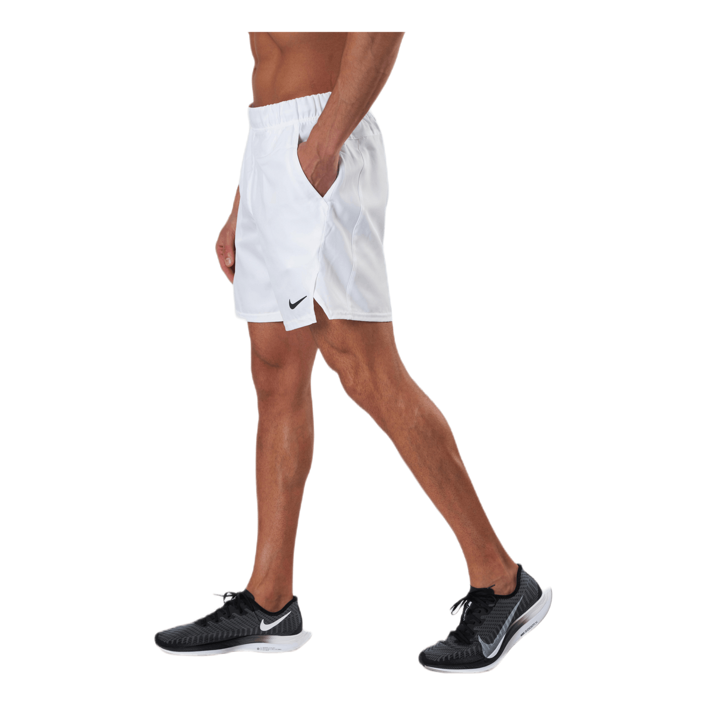 NikeCourt Dri-FIT Victory Men's 7" Tennis Shorts WHITE/BLACK