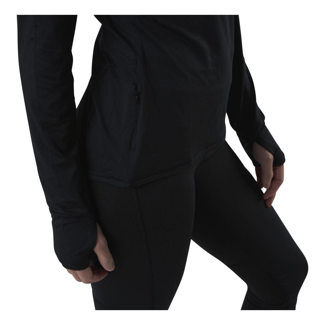 Favorite 1/4 Zip Black