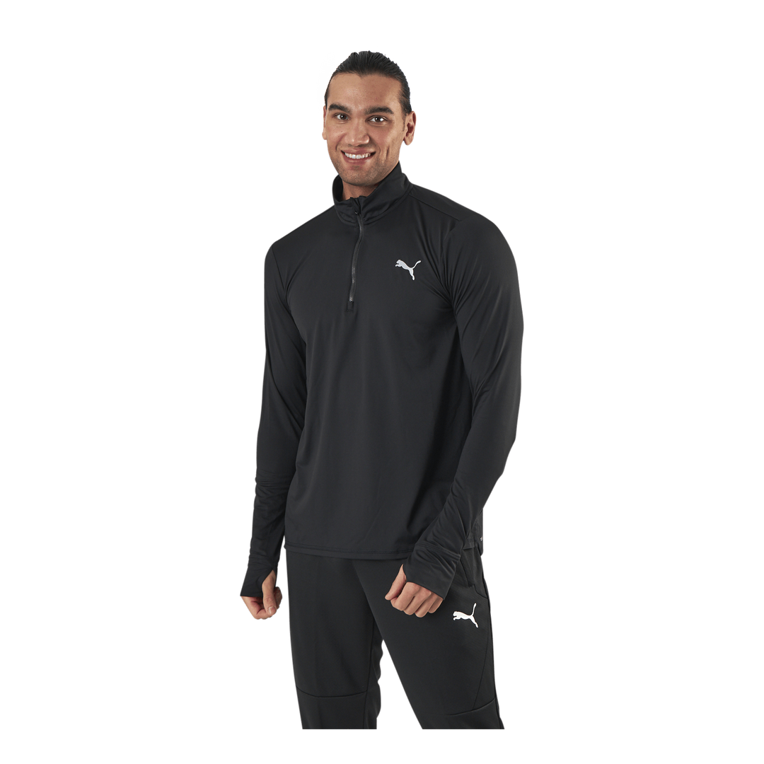 Favorite 1/4 Zip Black