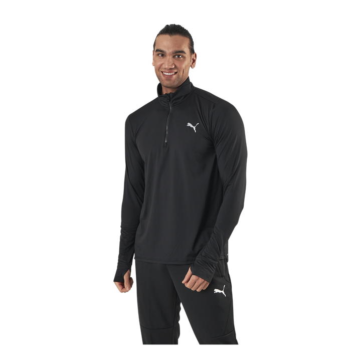 Favorite 1/4 Zip Black