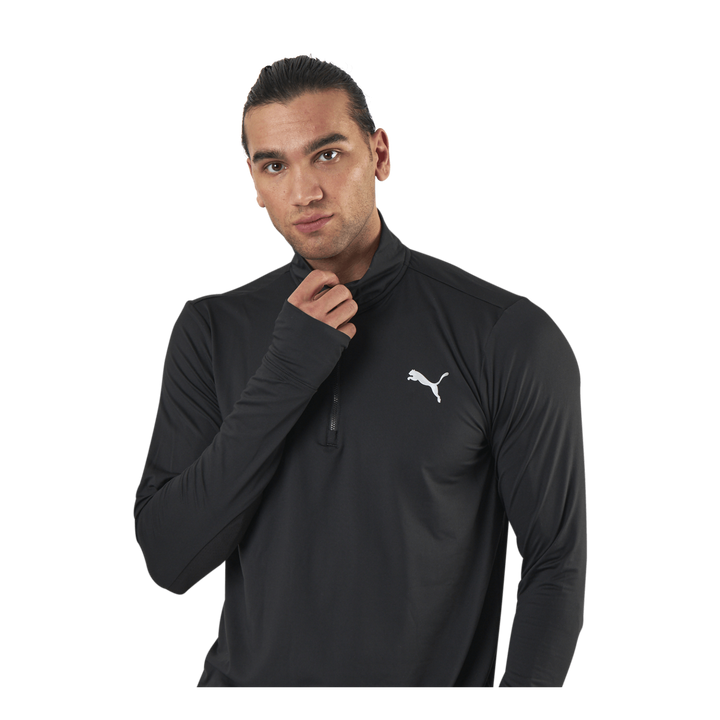 Favorite 1/4 Zip Black