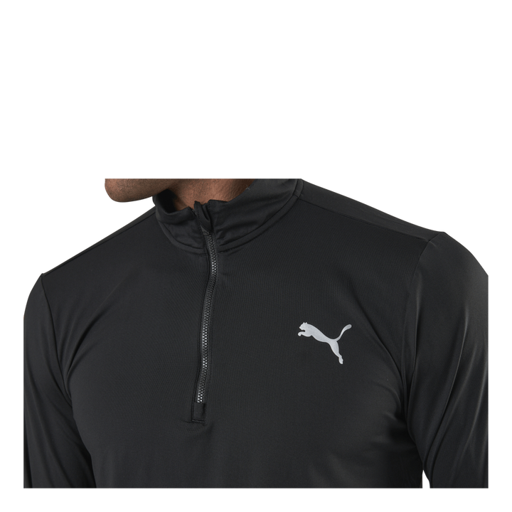 Favorite 1/4 Zip Black