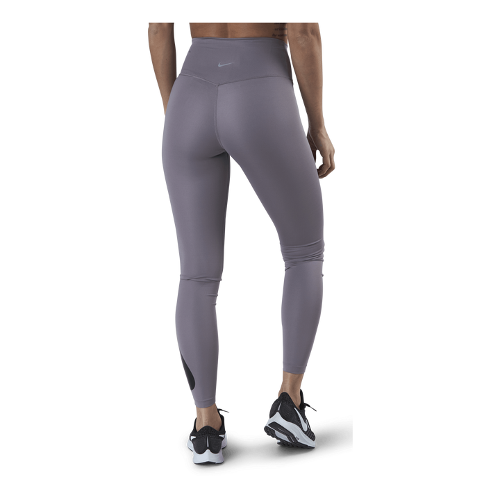 Swoosh Run Tight 7/8 Purple/Silver