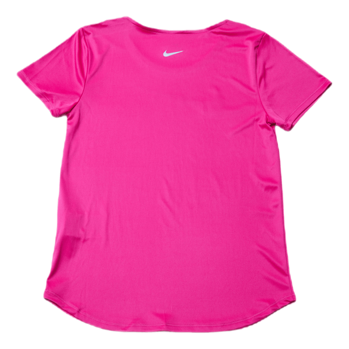 Swoosh Run Top SS Silver/Red