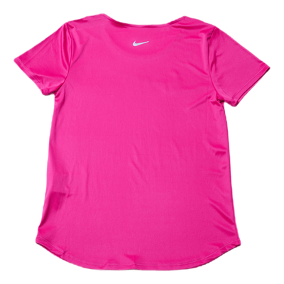 Swoosh Run Top SS Silver/Red