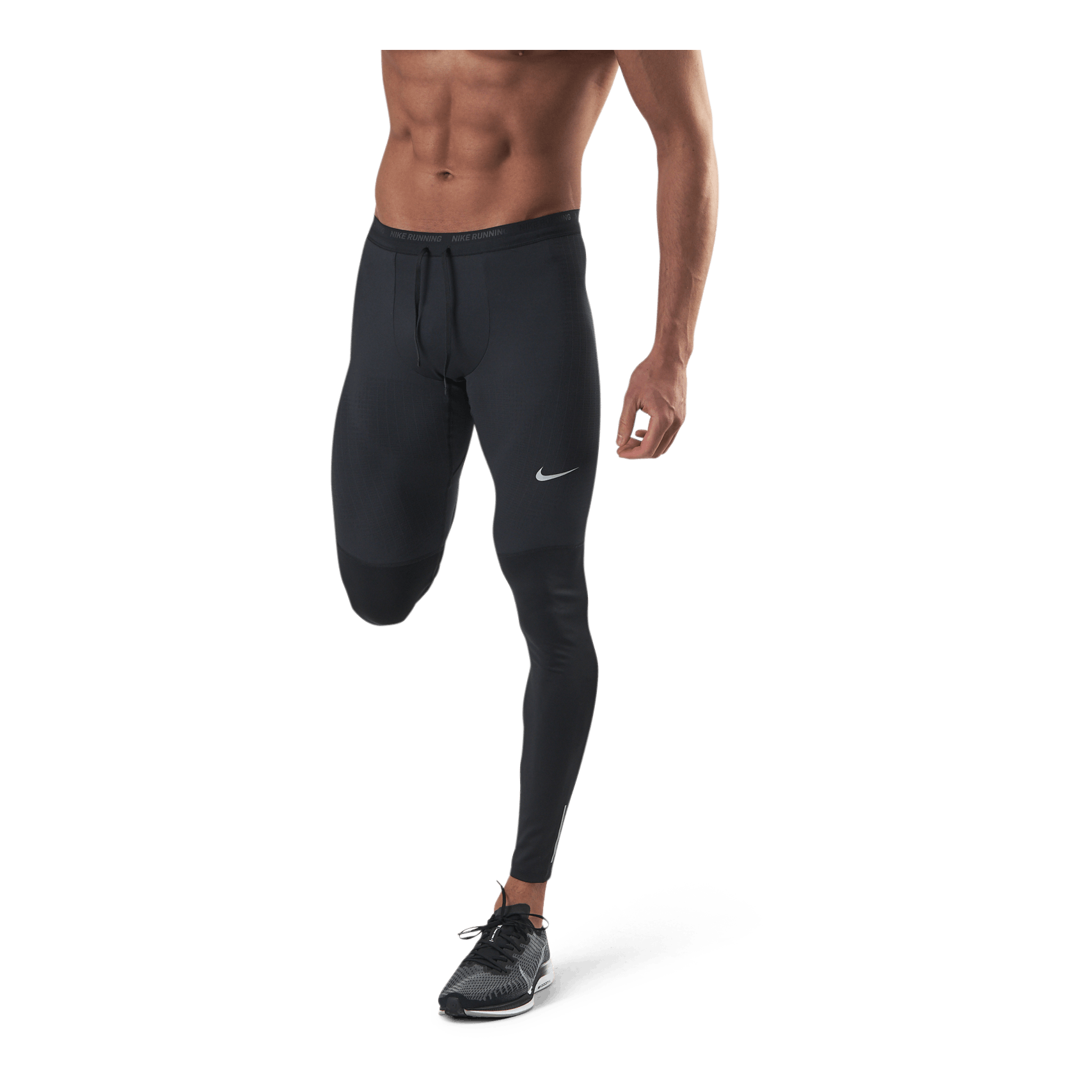 Phenom Elite Men's Running Tights BLACK/REFLECTIVE SILV - Nike –