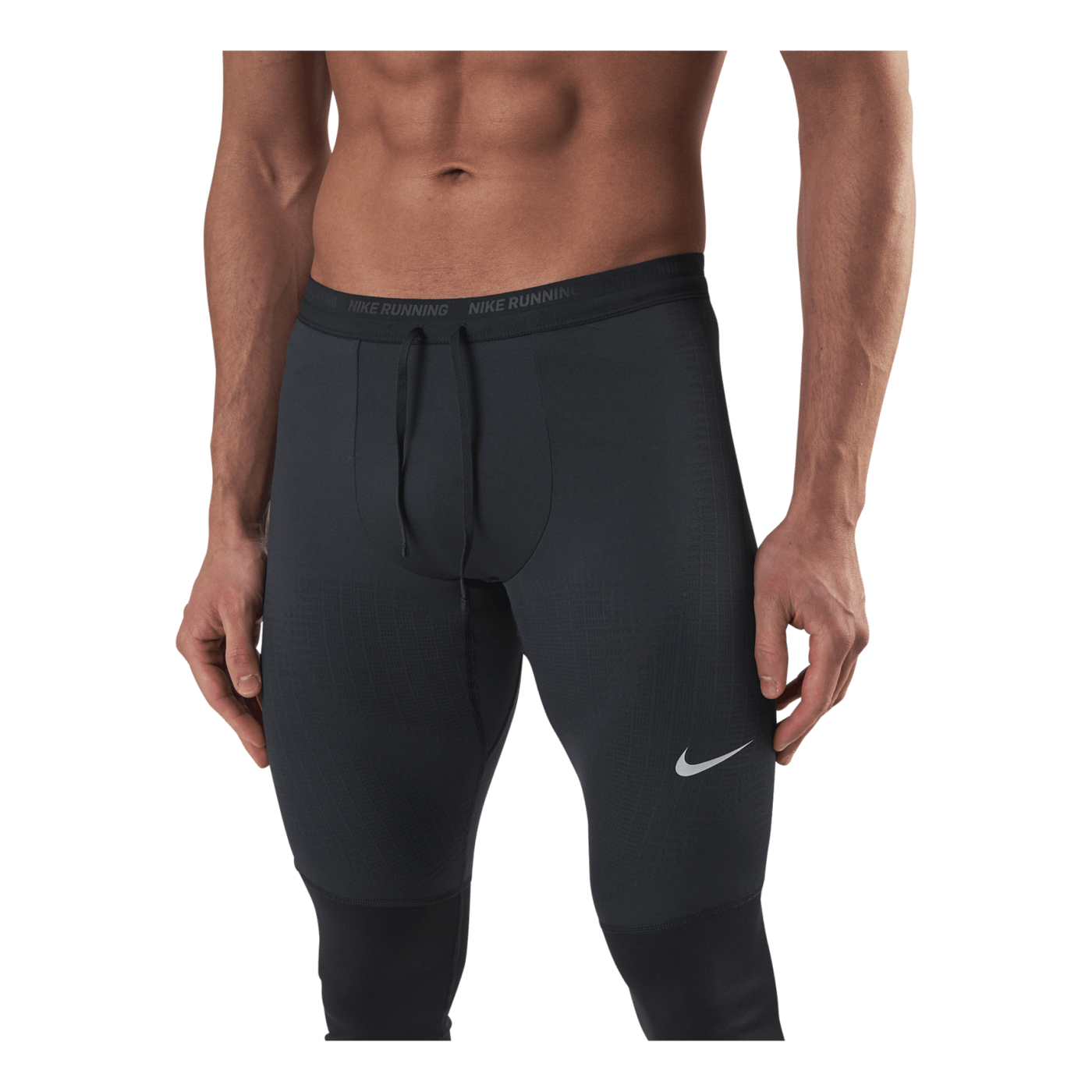 Phenom Elite Men's Running Tights BLACK/REFLECTIVE SILV