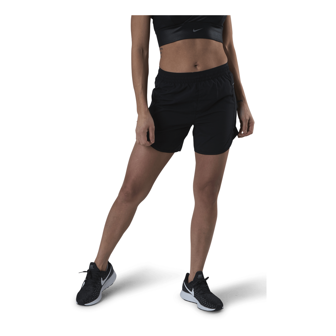 Tempo Luxe 5" Running Short Black