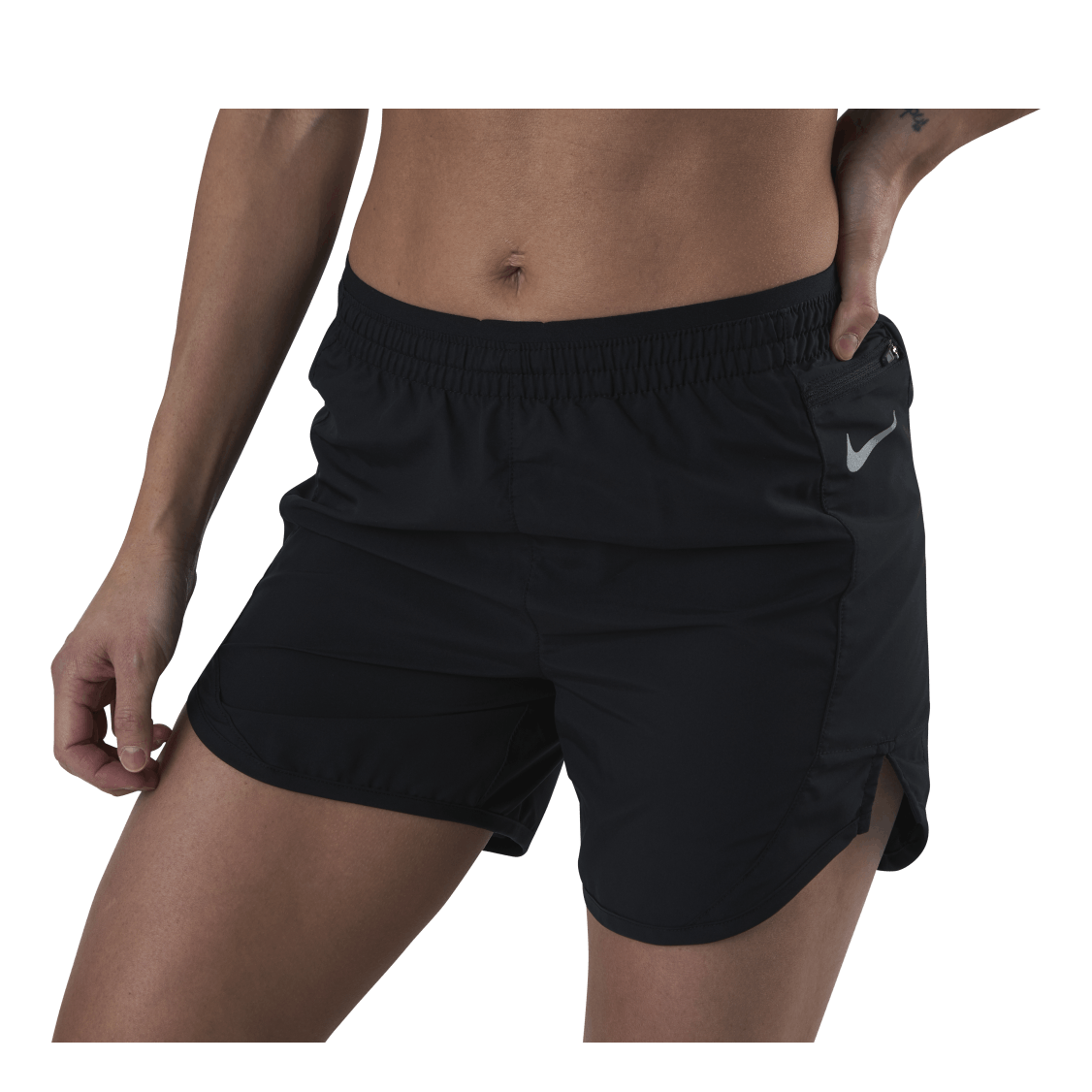 Tempo Luxe 5" Running Short Black