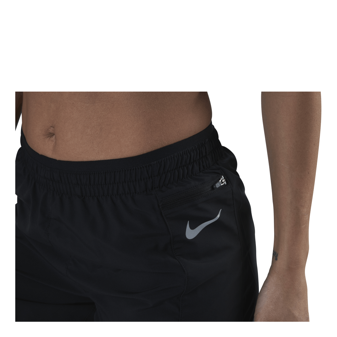 Tempo Luxe 5" Running Short Black