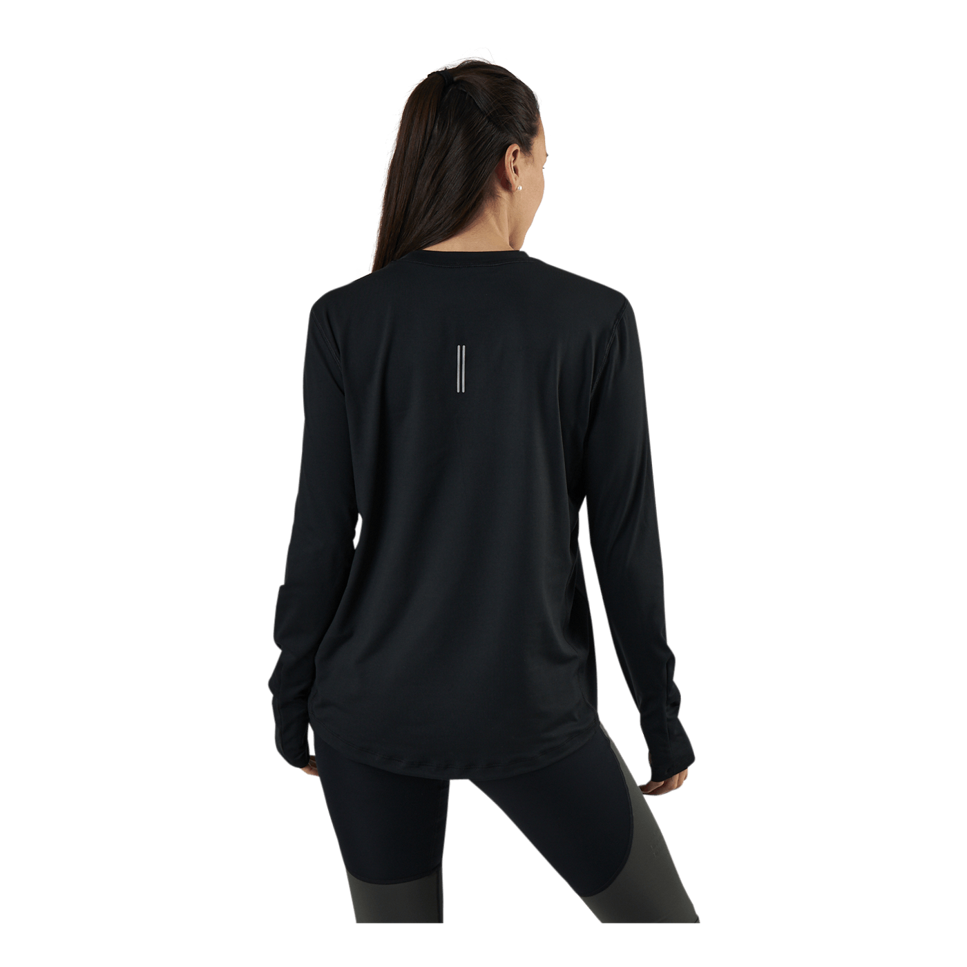 Dri-FIT Element Women's Running Crew BLACK/REFLECTIVE SILV