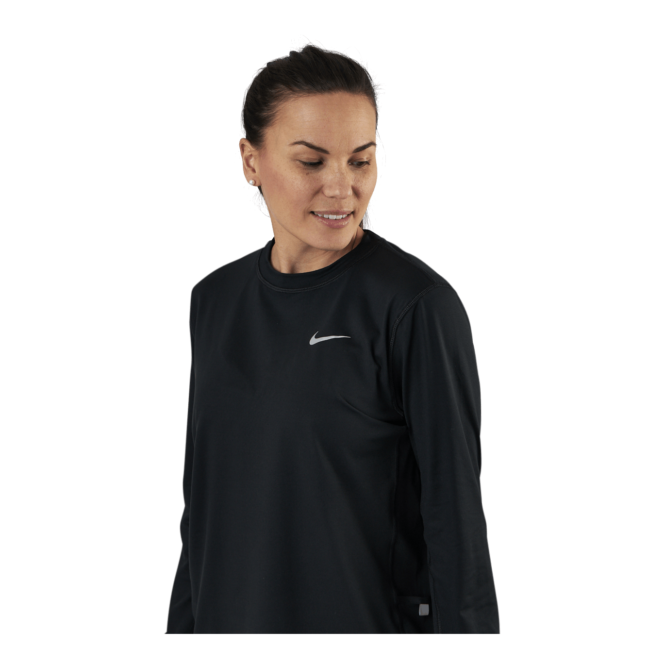 Dri-FIT Element Women's Running Crew BLACK/REFLECTIVE SILV