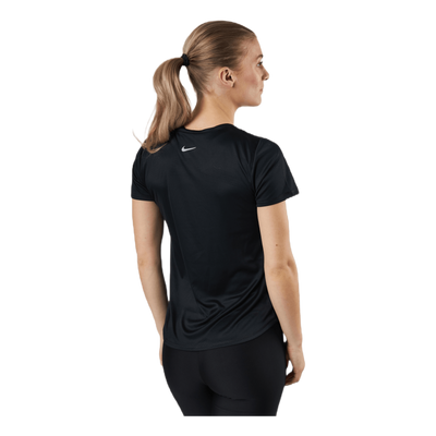 Swoosh Run Top SS Black/Silver