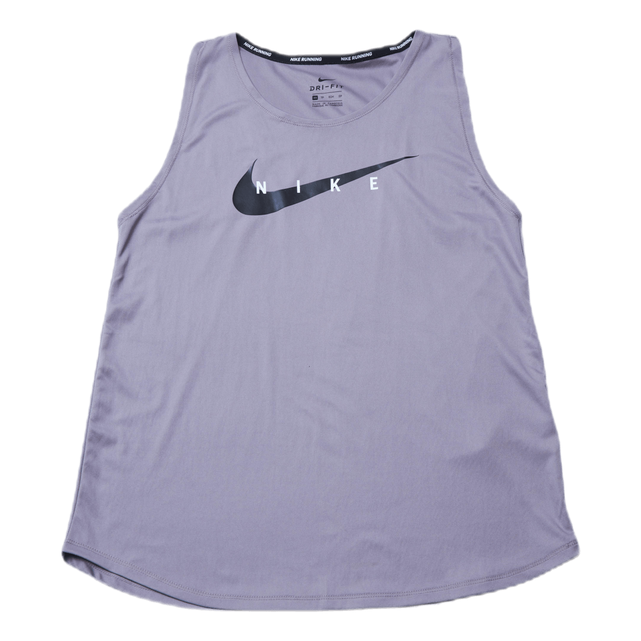 Swoosh Running Tank Purple/Silver