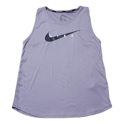 Swoosh Running Tank Purple/Silver