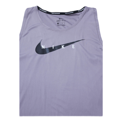 Swoosh Running Tank Purple/Silver