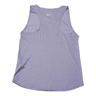 Swoosh Running Tank Purple/Silver