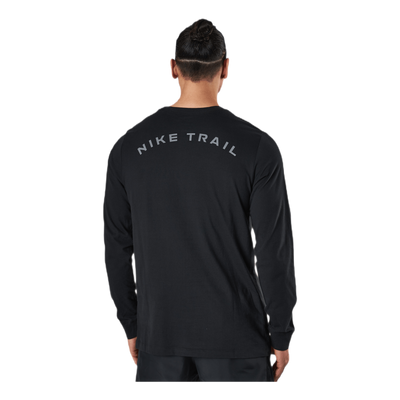 Dri-FIT LS Trail Run Tee Black