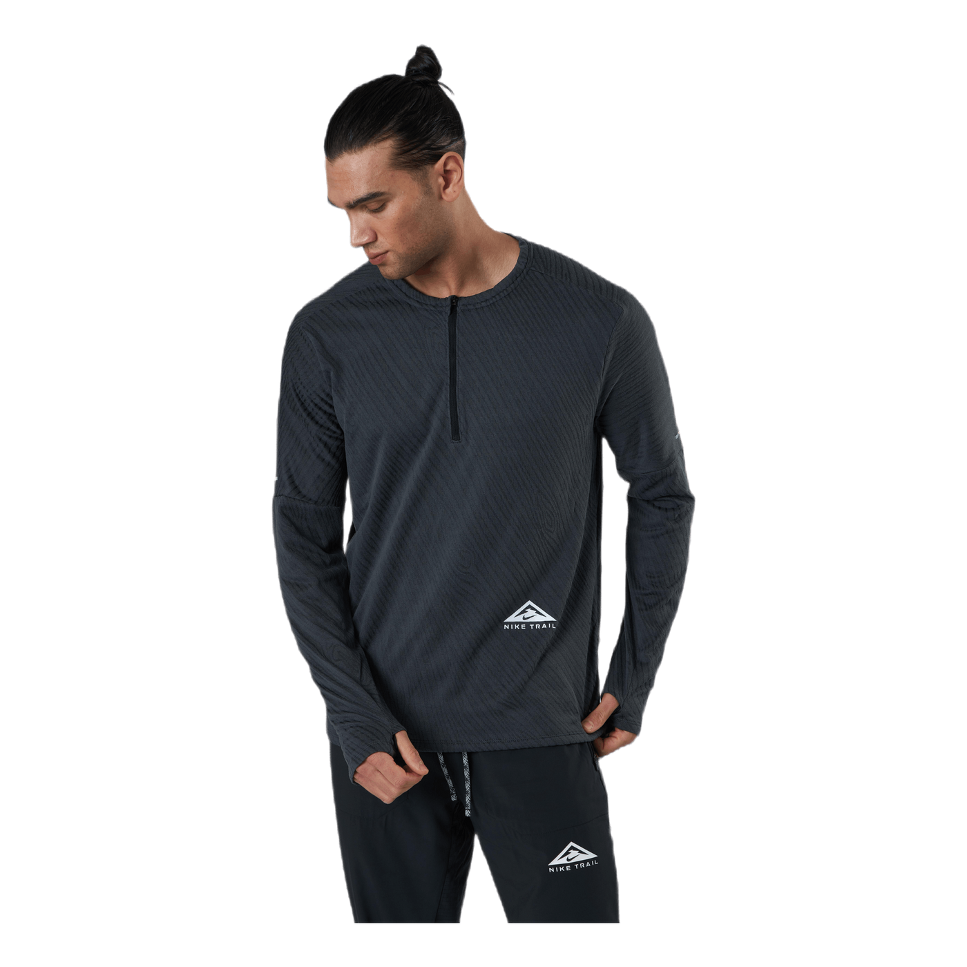 Dri-FIT Element 1/2-Zip Top Trail Black/Grey