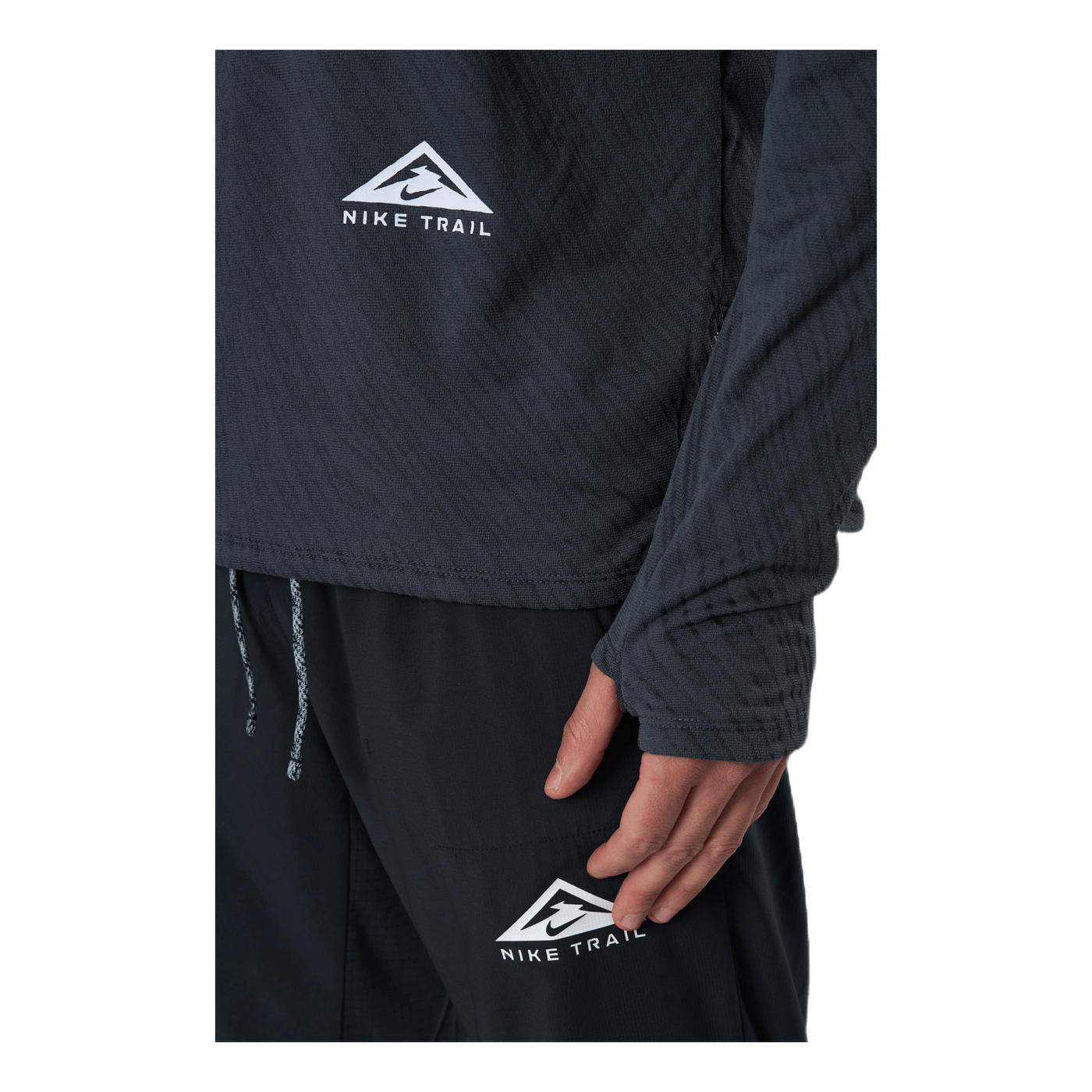 Dri-FIT Element 1/2-Zip Top Trail Black/Grey