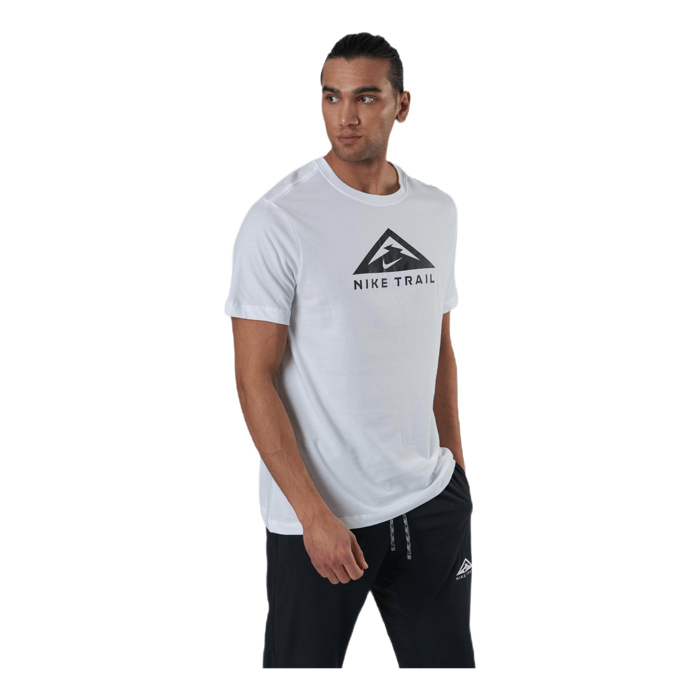 Dri-FIT SS Trail Run White
