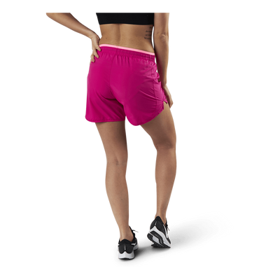 Tempo Luxe 5" Running Short Silver/Red