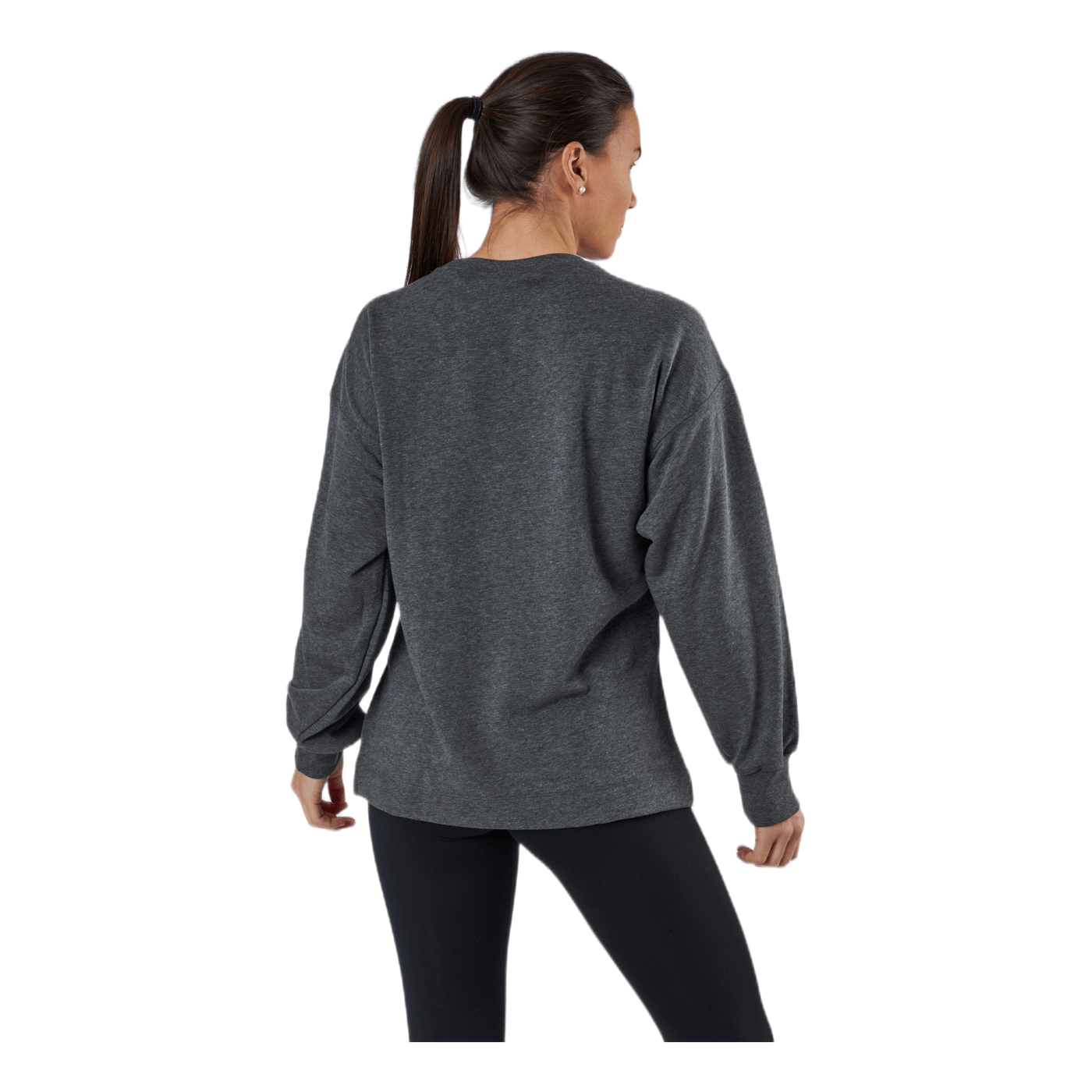 Yoga French Terry Fleece LS Black/Grey