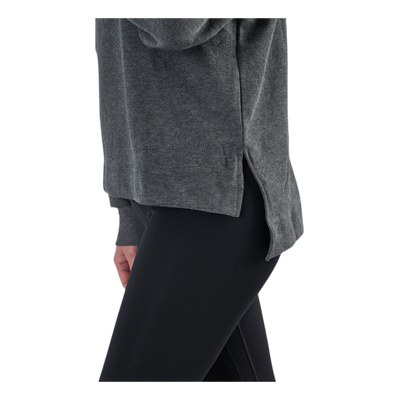 Yoga French Terry Fleece LS Black/Grey