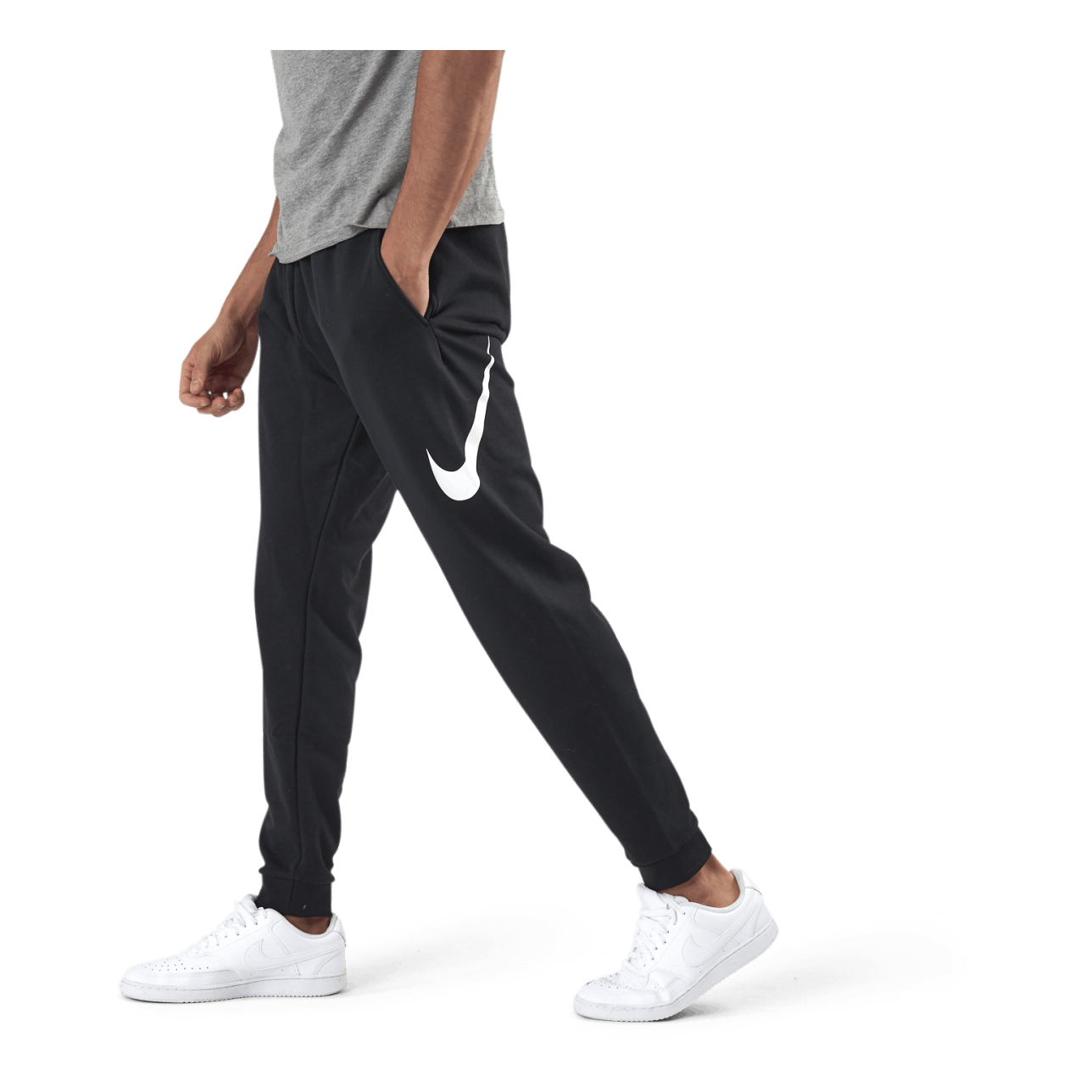 Dri-FIT Men's Tapered Training Pants BLACK/WHITE