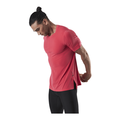 Dry Top SS Yoga Black/Red