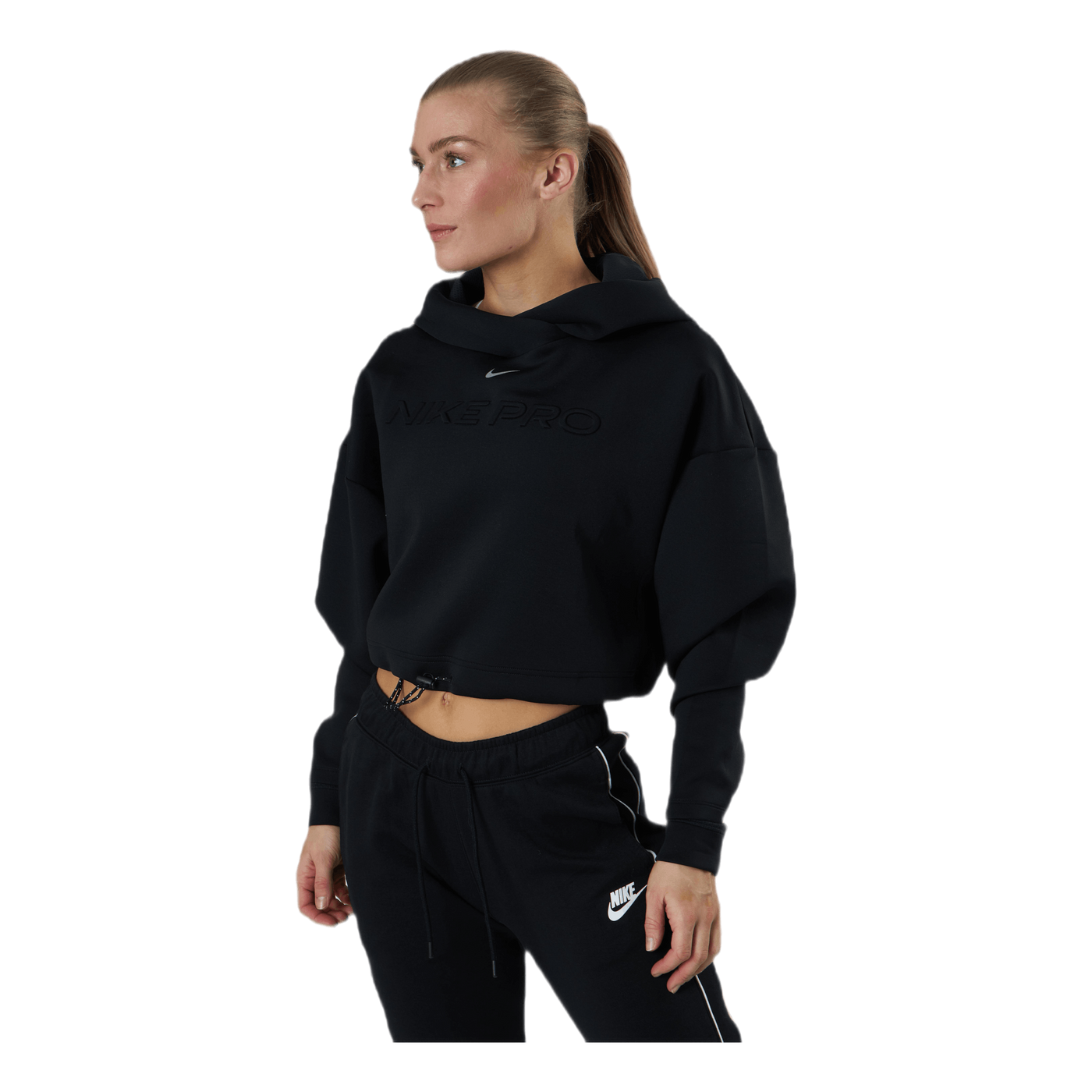 CLN Fleece Hoodie Black/Grey